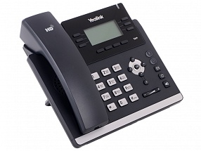 Телефон VoIP Yealink SIP-T41P SIP-телефон, 3 линии, BLF, PoE, GigE, БЕЗ БП
