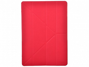 Чехол IT BAGGAGE для планшета iPad Air 9.7 hard case искус. кожа красный с тонированной задней стенкой ITIPAD501-3 