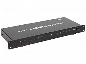 Разветвитель HDMI Splitter 1 to 16  VCOM  DD4116  3D Full-HD 1.4v, каскадируемый
