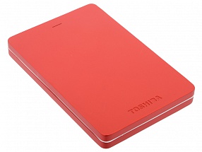 Внешний жесткий диск 500Gb Toshiba Canvio Alu S3 2,5" USB3.0 Red (HDTH305ER3AA)