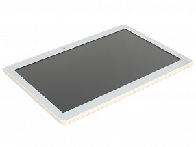 Планшетный ПК Ginzzu GT-1050 White 16Gb 10.1" LTE 1280*800 IPS/1Gb/16Gb/1.3 GHz Quad/2SIM/Wi-Fi/LTE/BT/WiFi/5000mAh/Android 7.0/чехол