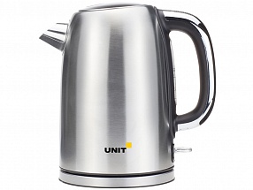 Чайник электрический UNIT UEK-264, Глянцевый; сталь, 1.7л., 2000Вт.