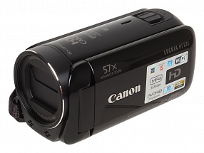 Видеокамера Canon LEGRIA HF R76 Black <AVCHD/MP4, 3,28Mp, 57x, 3.0'', 16Gb Int., WiFi/NFC, SDXC/SDHC/SD> 