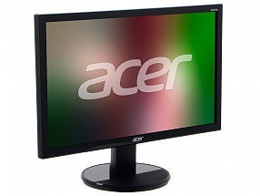 Монитор 19.5" Acer K202HQLB gl.Black LED, 1600x900, 5ms, 200 cd/m2, 100M:1, D-Sub