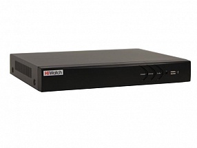 Видеорегистратор HiWatch DS-N308/2 (B) 8-ми канальный IP-регистратор Видеовход: 8 IP@8Мп; Аудиовход: 1 канал RCA;  Видеовыход: 1 VGA и 1 HDMI до 4К; А