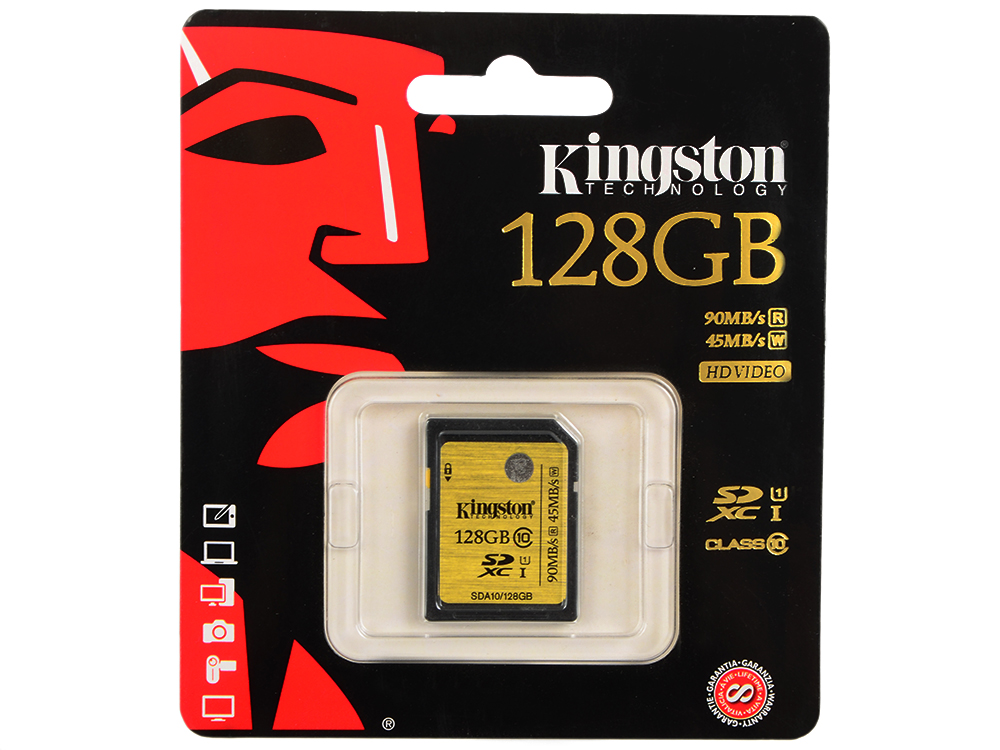 Карты памяти 256 гб kingston