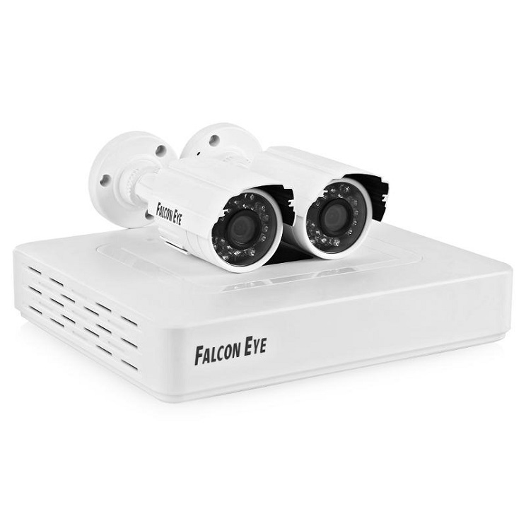 Falcon eye 104mhd. Falcon Eye комплект видеонаблюдения 4 камеры. Falcon Eye 4 канальный видеорегистратор. Комплект Falcon Eyes.