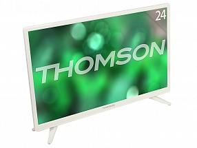 Телевизор LED 24" Thomson T24RTE1021 Белый, HD Ready, DVB-T2, HDMI, USB