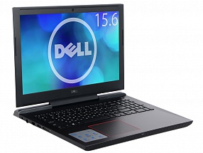 Ноутбук Dell G5-5587 i7-8750H (2.2)/16G/1T+128G SSD/15,6"FHD AG IPS/NV GTX1060 6G/Backlit/Linux (G515-7459) Black