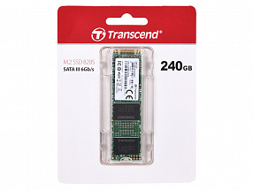 Твердотельный накопитель SSD M.2 240Gb Transcend MTS820 Read 560Mb/s Write 500mb/s SATAIII TS240GMTS