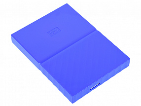Внешний жесткий диск 2Tb WD My Passport WDBLHR0020BBL-EEUE (2.5", USB 3.0, Blue) 
