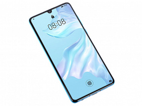 Смартфон Huawei P30 Breathing Crystal (Св.Голубой), 6,1" 6/128 Гб LTE Wi-Fi GPS, 2340*1080, 40MP+16MP+8MP/32MP, BT, 3750Mah
