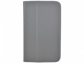 Чехол Jet.A SC8-26 для планшета Samsung Galaxy Tab4 8" из натуральной кожи, Серый/Серый интерьер 