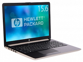 Ноутбук HP 15-da0187ur <4MV00EA> i3-7020U (2.3)/4Gb/128Gb SSD/15.6"FHD AG/NV GeForce MX110 2GB/No ODD/Cam HD/Win10 (Pale Gold)