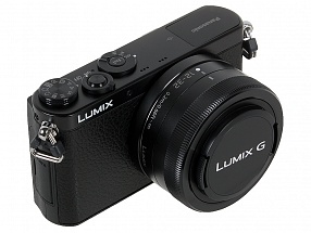 Фотоаппарат Panasonic DMC-GM1KEE-K Black <16.1Mp, 4/3, 3" LCD, 12-32mm, WiFi> (сменная оптика)