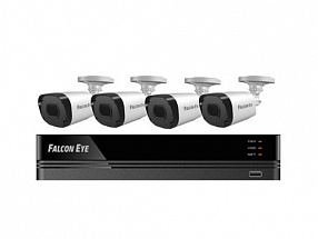 Комплект видеонаблюдения Falcon Eye FE-1108MHD KIT SMART 8.4 8CH H.264+ 1080P Lite 15fps 5 in 1 DVR :8ch 1080P Lite 15fps Recording/4ch PlaybackVideo 