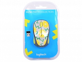 Мышь (910-004713) Logitech Wireless Mouse M238 Lemon