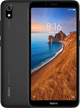 Смартфон Redmi 7A Matte Black (M1903C3EG) 8 Core (1.8GHz)/2GB/16GB/5.45'' 1440x720/13MP/5MP/2 Sim/LTE/BT/Wi-Fi/GPS/AGPS/GLONASS/ Android 9.0