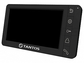 Видеодомофон TANTOS Amelie - SD (Black) цветной, TFT LCD 7", PAL/NTSC, Hands-Free, запись фото при вызове, 2 панели, 2 камеры, до 4-х шт. в параллель,