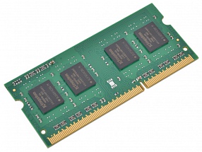 Память SO-DIMM DDR3 4096 Mb (pc-12800) 1600MHz Kingston, CL11  Retail  (KVR16S11S8/4)