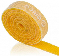 Cтяжка-липучка для кабеля ORICO CBT-1S-OR, 1 метр, 1,5 см, желтый