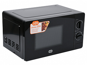 Микроволновая печь OLTO MS-2003M, 20 л., мех. управ, 700 Вт., черный