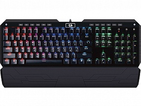 Клавиатура проводная игровая Redragon Indrah RU механическая, RGB подсветка, FullAnti-Ghost
