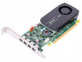Проф видеокарта 2Gb <PCI-E> PNY nVidia NVS 510 <DDR3, 128 bit, 4*mDP, 4*mDP to DP adapter cables, bulk>