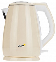 Чайник электрический UNIT UEK-269 (Бежевый); Сталь - Пластик (Двухслойный корпус), 2.2л., 2200Вт.