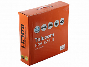 Кабель Telecom HDMI 19M/M 1.4V+3D , 30м, позолоченные контакты, 2 фильтра  CG511D-30M  