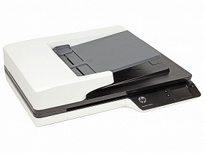 Сканер HP ScanJet Pro 4500 fn1  L2749A  планшетный, А4, ADF, дуплекс, 30стр/мин, 1200dpi, 24bit, USB 3.0, LAN, WiFi