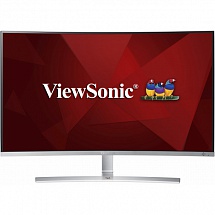 Монитор 31.5" ViewSonic VX3216-SCMH-W-2 WHITE CURVED, VA, 1920x1080, 5ms, 280 cd/m2, 3000:1 (DCR 80M:1), D-Sub, DVI-D, HDMI,3Wx2,Headph.Out, vesa
