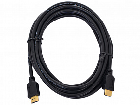 Кабель HDMI 19M/19M Ver 2.0  Gembird 4.5м, черный, позол.разъемы, экран, пакет  CC-HDMI4-15 