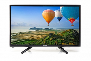 Телевизор LED 22" Harper 22F470 Черный, FULL HD 1920x1080, USB, HDMI, VGA 