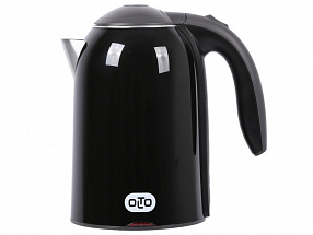 Чайник OLTO КЕ-1721 BLACK, 2000 Вт., 1,7 л., корпус металл/пластик, черный