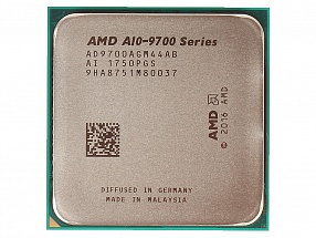 Процессор AMD A10 9700 BOX  65W, 4C/4T, 3.8Gh(Max), 2MB(L2-2MB), AM4  (AD9700AGABBOX)