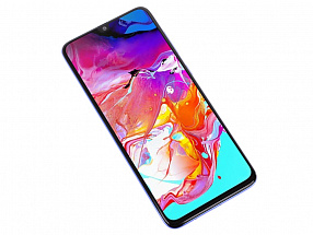 Смартфон Samsung Galaxy A70 (2019) 6/128 синий Samsung Exynos 9610 (2.3)/128 Gb/6Gb/6.4"(2340x1080)/DualSim/3G/4G/BT/Android 9.0