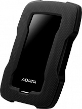 Внешний жесткий диск 1Tb Adata USB 3.1 AHD330-1TU31-CBK HD330 2.5" черный , вибродатчик 