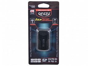 Картридер  AII in 1  USB 2.0 Ginzzu GR-422B, Black