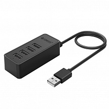 Концентратор USB ORICO W5P-U2-BK (черный) USB 2.0 x 4 