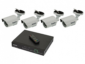 Комплект видеонаблюдения Falcon Eye FE-104MHD KIT SMART Дача 4CH H.264+ 1080P Lite 15fps 5 in 1 DVR :4ch 1080P Lite 15fps Recording/4ch PlaybackVideo 