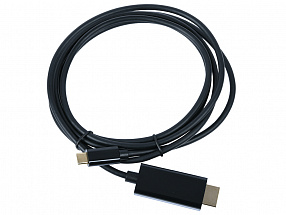 Кабель-адаптер USB 3.1 Type-Cm -- HDMI A(m) 3840x2160@30Hz, 1.8m VCOM  CU423C 
