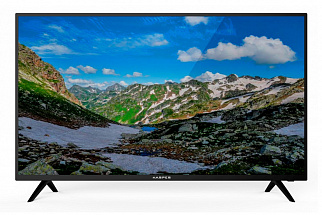 Телевизор LED 40" Harper 40F750TS Черный, Full HD, SmartTV, WiFi, DVB-T2, HDMI, USB
