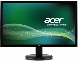 Монитор 27" Acer K272HLEbd Black MVA, 1920x1080, 4ms, 300 cd/m2, 3000:1 (DCR 100M:1), D-Sub, DVI-D (HDCP), 1Wx2, vesa