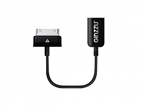 Кабель Ginzzu GC-582UB, Galaxy Tab-USB OTG, кабель 13см 