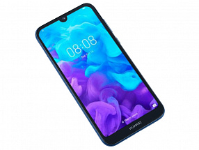 Смартфон Huawei Y5 2019 синий 3G 4G 5.71" And9 802.11abgn GPS