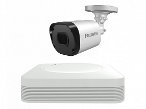 Комплект видеонаблюдения Falcon Eye FE-104MHD KIT SMART Start 4CH H.264+ 1080P Lite 15fps 5 in 1 DVR :4ch 1080P Lite 25fps Recording/4ch PlaybackVideo