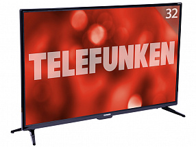 Телевизор LED 32" TELEFUNKEN TF-LED32S86T2S черный, HD READY, Wi-Fi, SMART TV, HDMI, USB, DVB-T/DVB-T2/DVB-C/DVB-S/DVB-S2