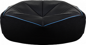 Кресло-мешок Aerocool P7-BB1 (чехол без наполнителя) , до 100 кг, джинсовая ткань, ШхДхВ: 110х110х49см, объём наполнителя: 480л (3-мм частицы)