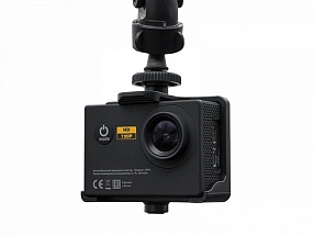 Автомобильный видеорегистратор + спортивная камера LEXAND LR40 2"/1920x1080/900mAh/подводная съемка до 30м/датчик движения